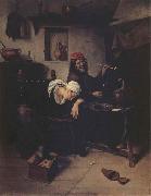 Jan Steen The Idlers oil painting reproduction